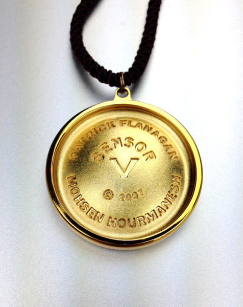 sensor v necklace by Patrick Flanagan, David Wolfe Necklace