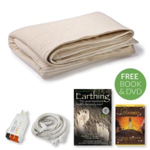 earthing, grounding, blanket, earthing blanket, earthing throw
