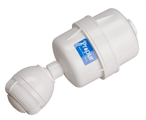shower filter for fluoride