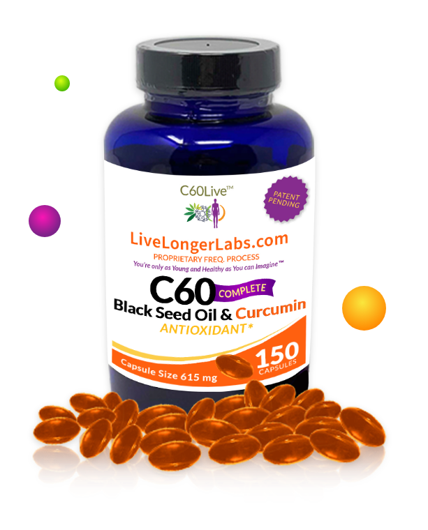 c60 complete black seed and curcumin, best immunity