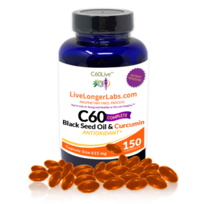 C60 Complete blackseed oil and curcumin, strong immune system